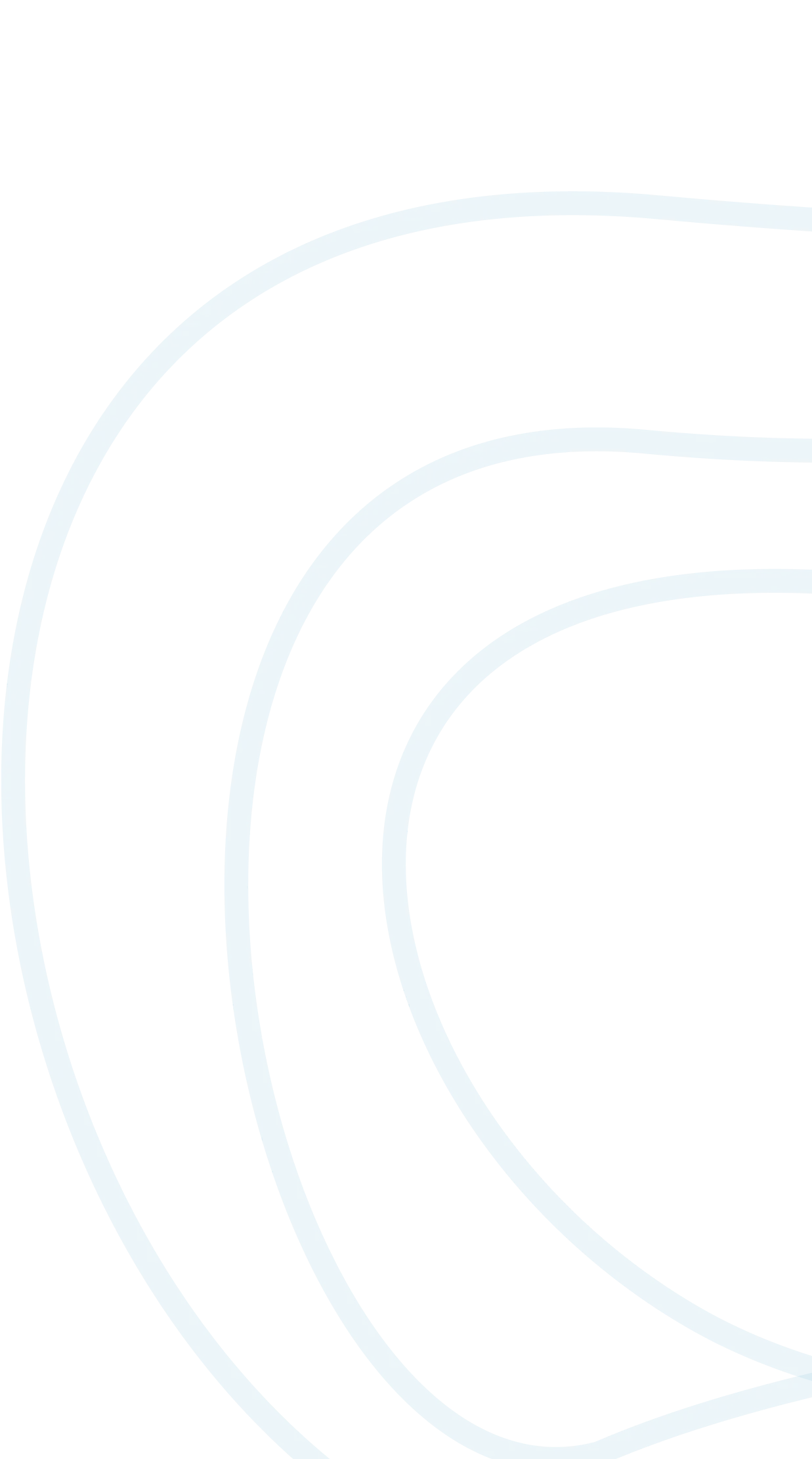 Linhas azuis onduladas mobile